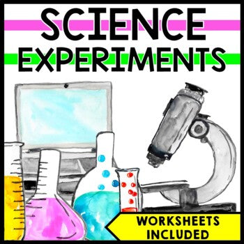 Science Experiments - Centers - Special Education - Distance Learning