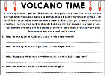 Science Experiments - Centers - Special Education - Distance Learning