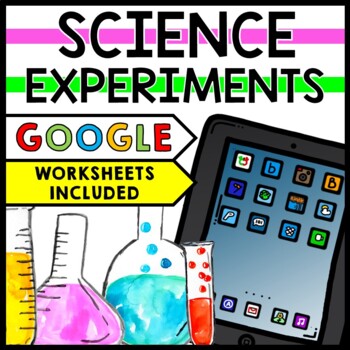 Science Experiments - Centers - Special Education - GOOGLE - Distance Learning