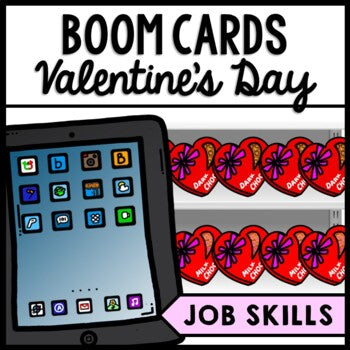 Life Skills - Valentine's Day - Jobs - Job Skills - CBI - Vocational Skills