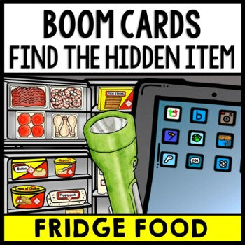 Life Skills - BOOM CARDS - Grocery Foods - Reading - Special Education