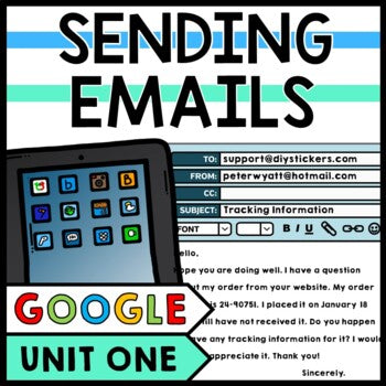 Life Skills - How to Send an Email - GOOGLE - Reading Writing - Email Etiquette