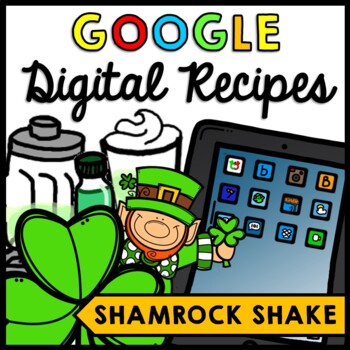 Visual Recipe - Life Skills St. Patricks Day - Shamrock Shake - GOOGLE - Autism