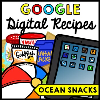 Visual Recipe - Life Skills - GOOGLE - Summer - Ocean Snacks - June - Autism