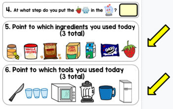 Visual Recipe - Life Skills - GOOGLE - Summer - Smoothie - July - Autism