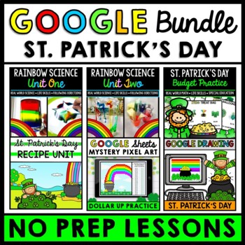 St. Patrick's Day - Life Skills - DIGITAL Google Bundle - Distance Learning