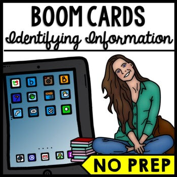 Life Skills - Reading - Writing - Math - Forms - Independent Living - BOOM CARDS