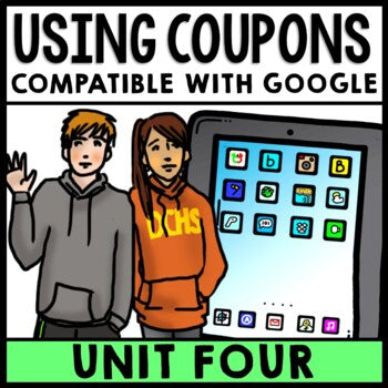 Life Skills - Shopping - Coupons - Money - GOOGLE - Grocery Store - Unit Four