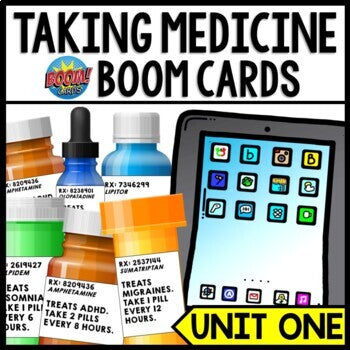 Life Skills - Medicine Labels - Special Education - Reading - Math