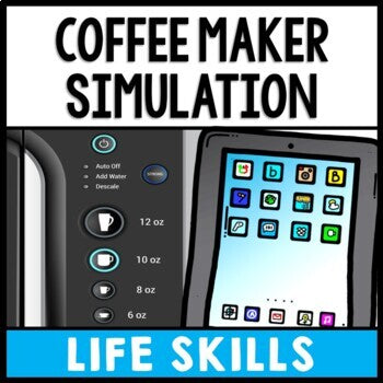 Life Skills - Coffee Maker - Cooking - Special Education - Kitchen