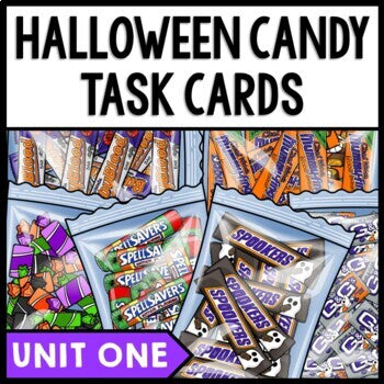 Life Skills - Halloween Task Cards - Dollar Up - Reading - Math - Shopping