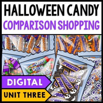 Life Skills - Halloween Comparison Shopping - Unit Price - Money - GOOGLE