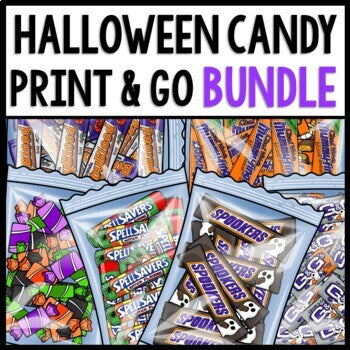 Halloween Bundle - Special Education - Life Skills - Bundle - Math - ELA