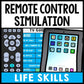 Life Skills - Using a Remote Control - Special Education - Independent Living