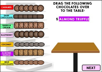 Life Skills - Complete the Order - BOOM CARD - Job Skills - Valentine's Day