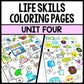 Life Skills - Special Education - Cooking - Social Media - Coloring Pages