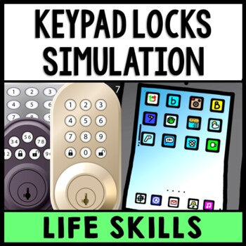 Life Skills - Independent Living - Adaptive Skills - Keypad Simulation