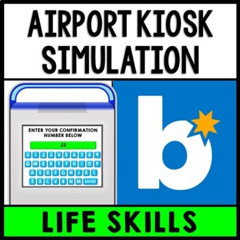 Life Skills - Travel - Airport - Independent Living - Boom Cards