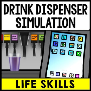 Life Skills - Drink Dispenser - Fast Food - Independent Living - Adaptive Skills