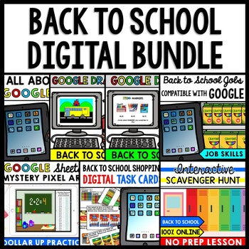 Life Skills - Back to School DIGITAL Bundle - Special Education - Math - Reading