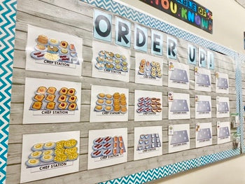 Life Skills - Interactive Bulletin Board - Complete the Breakfast Order