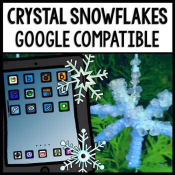 Winter - Science - Crystal Snowflakes - STEM - Special Education - GOOGLE